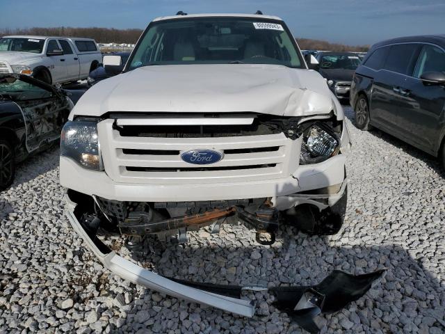 1FMJK2A56AEB65734 - 2010 FORD EXPEDITION EL LIMITED WHITE photo 5