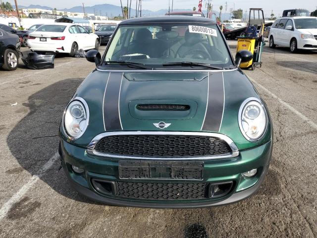 WMWSV3C58BTY23888 - 2011 MINI COOPER S GREEN photo 5