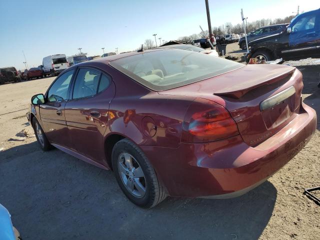 2G2WP552781169868 - 2008 PONTIAC GRAND PRIX BURGUNDY photo 2