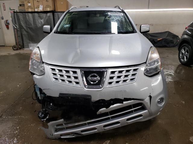 JN8AS58V49W447165 - 2009 NISSAN ROGUE S SILVER photo 5