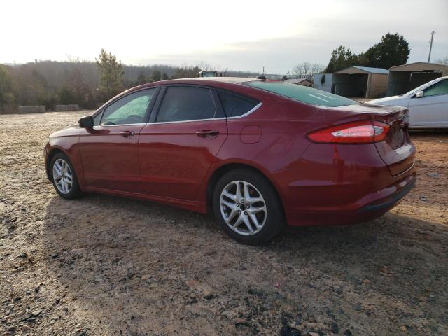 3FA6P0HD1ER217339 - 2014 FORD FUSION SE BURGUNDY photo 2