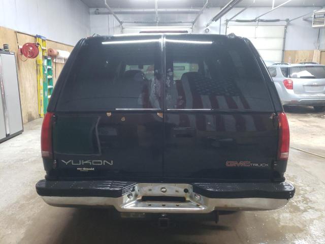 1GKEK13R0VJ730206 - 1997 GMC YUKON BLACK photo 6