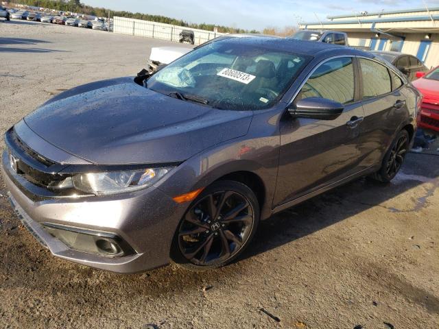 19XFC2F85LE024882 - 2020 HONDA CIVIC SPORT GRAY photo 1