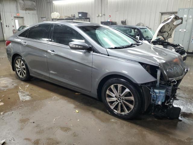 5NPEC4AC2DH599781 - 2013 HYUNDAI SONATA SE GRAY photo 4