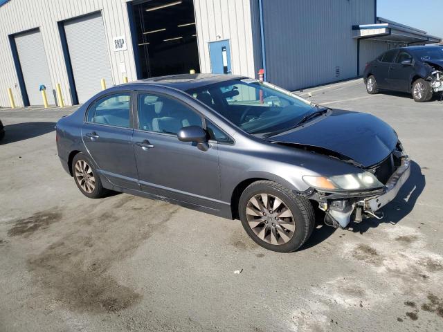 19XFA16889E011004 - 2009 HONDA CIVIC EX GRAY photo 4