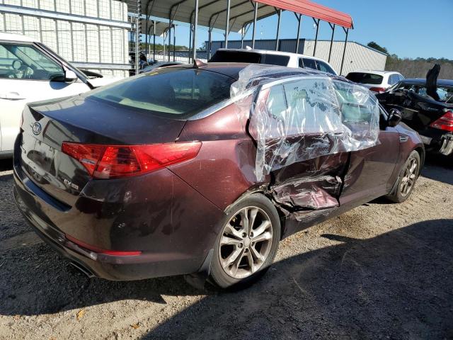 5XXGN4A78DG092210 - 2013 KIA OPTIMA EX RED photo 3