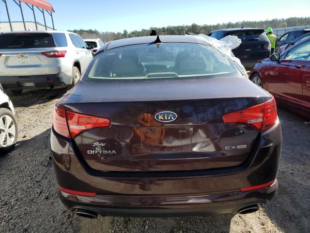 5XXGN4A78DG092210 - 2013 KIA OPTIMA EX RED photo 6