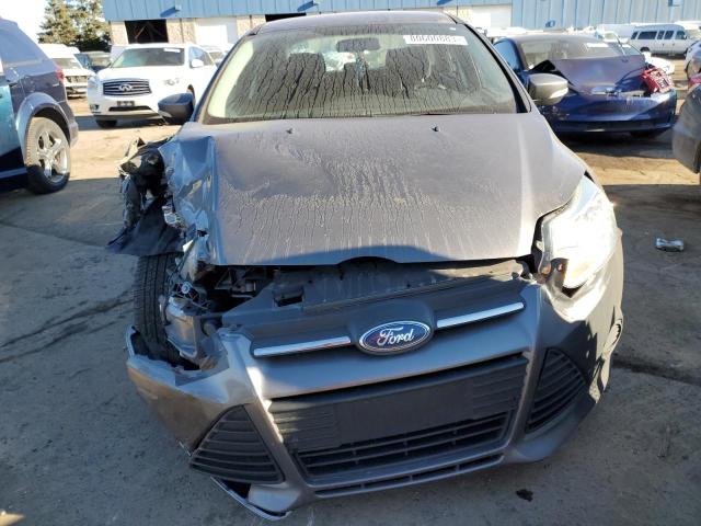 1FADP3F27EL371630 - 2014 FORD FOCUS SE GRAY photo 5