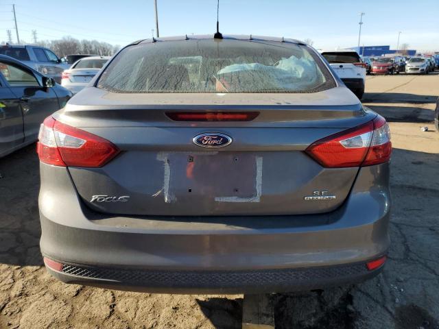 1FADP3F27EL371630 - 2014 FORD FOCUS SE GRAY photo 6