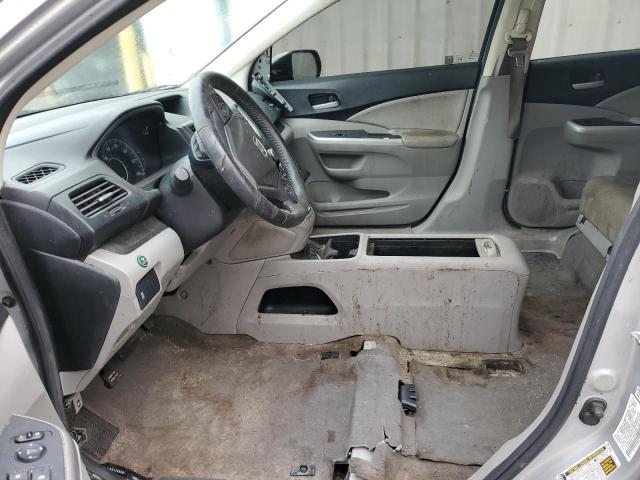 5J6RM3H77CL037641 - 2012 HONDA CR-V EXL SILVER photo 7