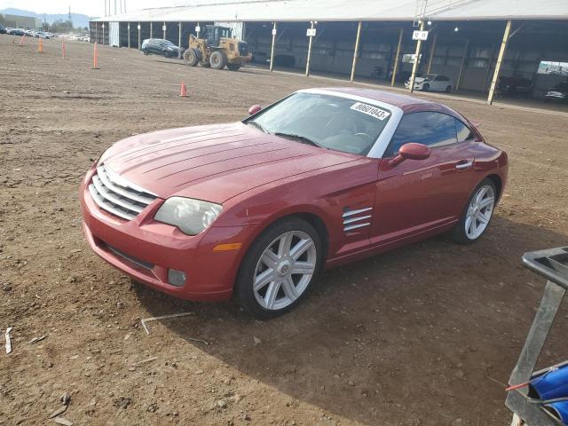 1C3AN69L54X013608 - 2004 CHRYSLER CROSSFIRE LIMITED RED photo 1