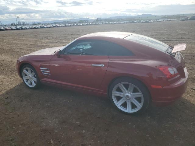 1C3AN69L54X013608 - 2004 CHRYSLER CROSSFIRE LIMITED RED photo 2