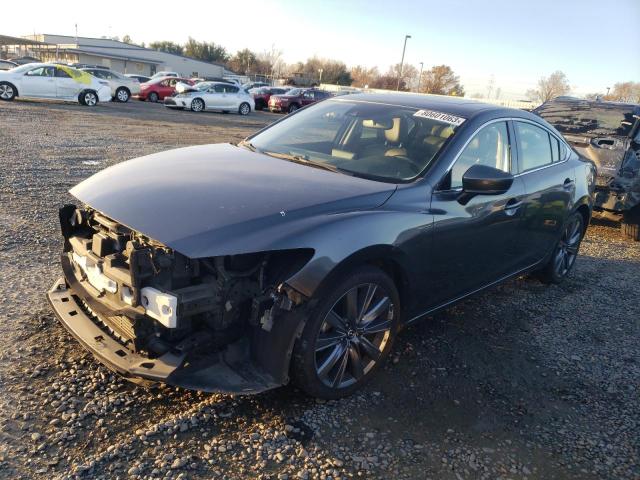 JM1GL1TY5J1316048 - 2018 MAZDA 6 GRAND TOURING GRAY photo 1