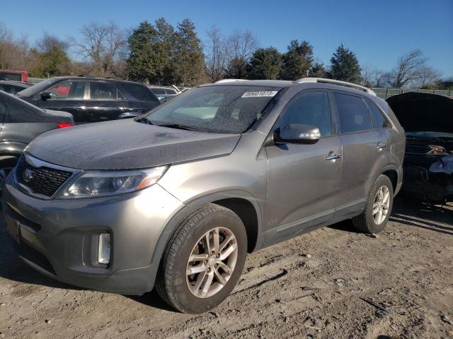 5XYKTDA65EG500148 - 2014 KIA SORENTO LX CHARCOAL photo 1