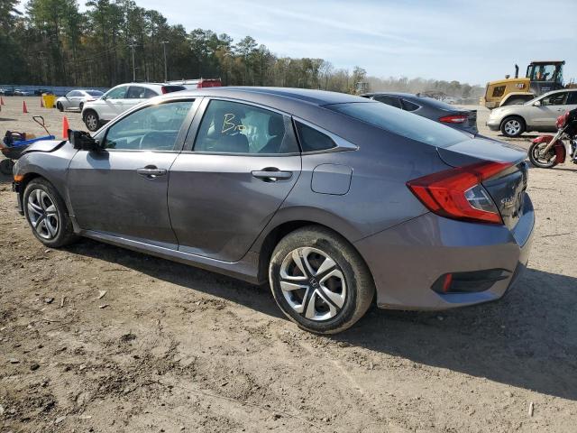 19XFC2F58GE030929 - 2016 HONDA CIVIC LX GRAY photo 2