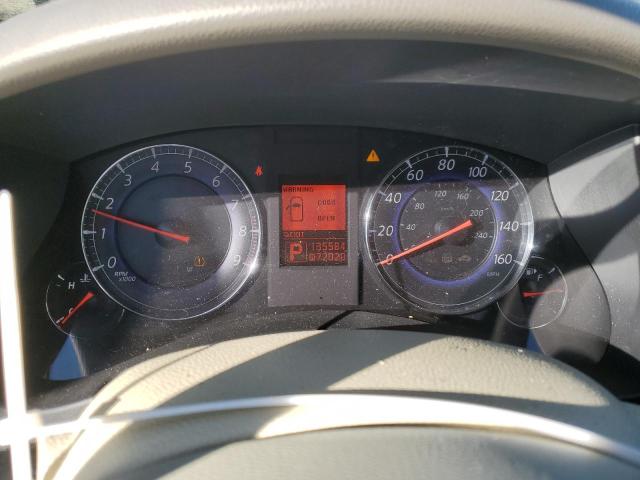 JNKAJ09F18M356341 - 2008 INFINITI EX35 BASE თეთრი ფოტო 9