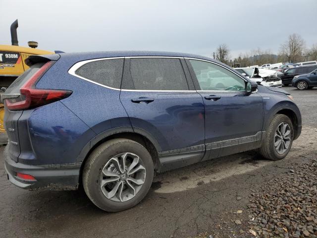 5J6RT6H83NL040648 - 2022 HONDA CR-V EXL BLUE photo 3