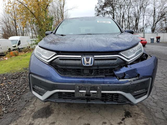 5J6RT6H83NL040648 - 2022 HONDA CR-V EXL BLUE photo 5