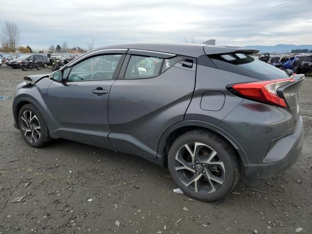 NMTKHMBX6JR034332 - 2018 TOYOTA C-HR XLE GRAY photo 2