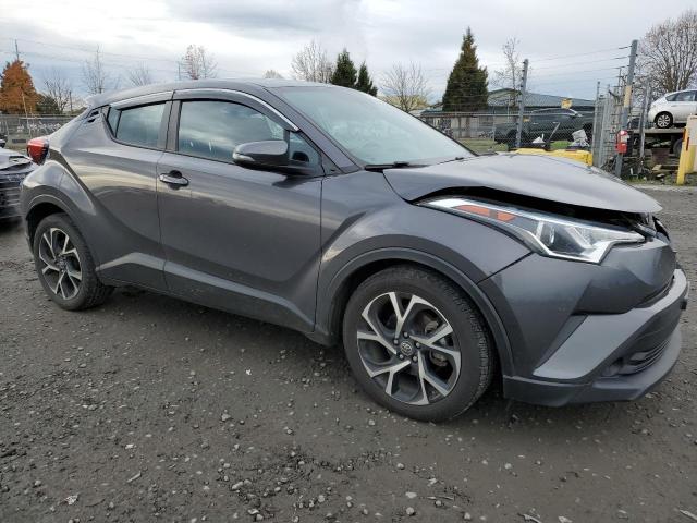 NMTKHMBX6JR034332 - 2018 TOYOTA C-HR XLE GRAY photo 4