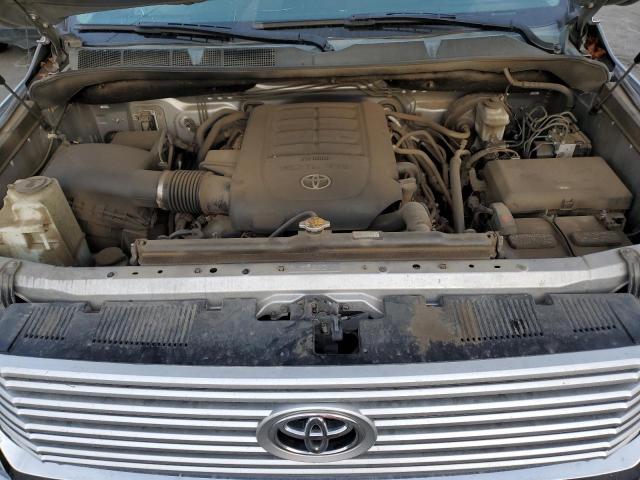 5TFFY5F10EX149183 - 2014 TOYOTA TUNDRA CREWMAX LIMITED SILVER photo 11