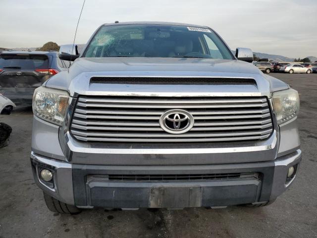 5TFFY5F10EX149183 - 2014 TOYOTA TUNDRA CREWMAX LIMITED SILVER photo 5