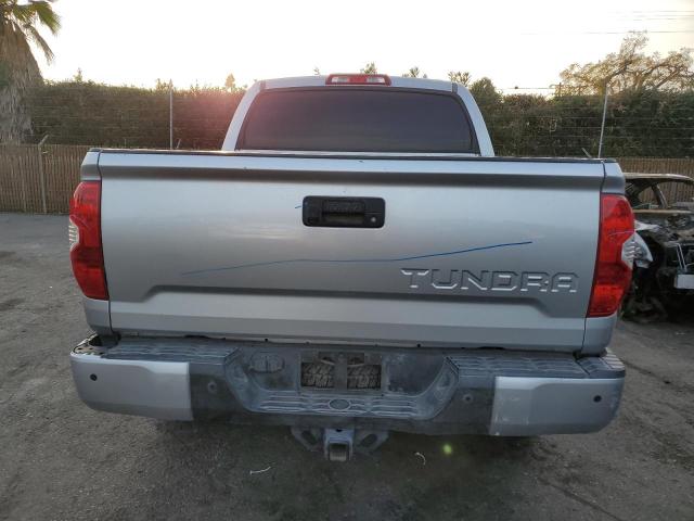 5TFFY5F10EX149183 - 2014 TOYOTA TUNDRA CREWMAX LIMITED SILVER photo 6