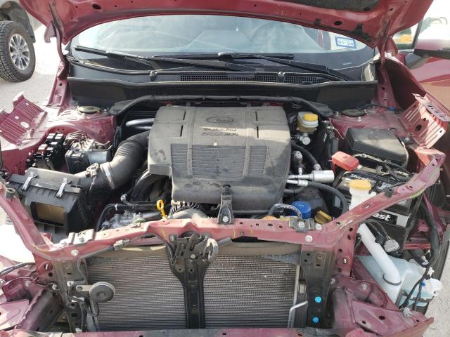 JF2SKAWC3KH484200 - 2019 SUBARU FORESTER TOURING 红色 照片 11