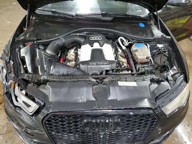 WAUHGAFC0EN060972 - 2014 AUDI A6 PRESTIGE BLACK photo 11