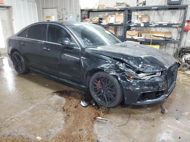 WAUHGAFC0EN060972 - 2014 AUDI A6 PRESTIGE BLACK photo 4