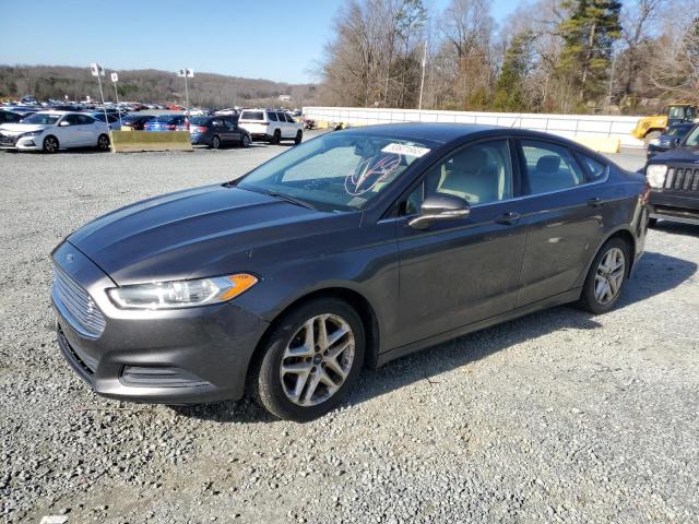 3FA6P0HD1GR124002 - 2016 FORD FUSION SE CHARCOAL photo 1