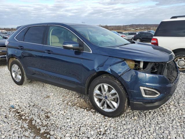 2FMPK3J94HBB31042 - 2017 FORD EDGE SEL BLUE photo 4