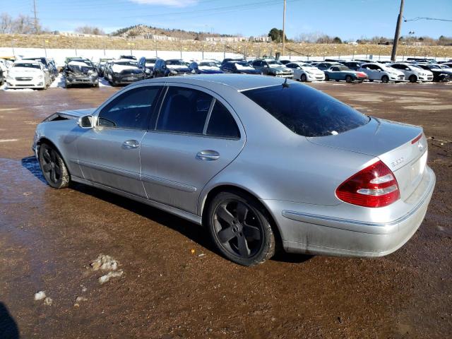 WDBUF83J85X167643 - 2005 MERCEDES-BENZ E 500 4MATIC SILVER photo 2