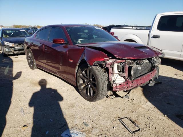 2C3CDXGJ7MH630452 - 2021 DODGE CHARGER SCAT PACK RED photo 4