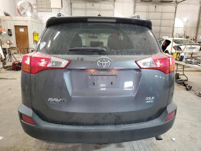 JTMRFREV9FD133744 - 2015 TOYOTA RAV4 XLE GRAY photo 6