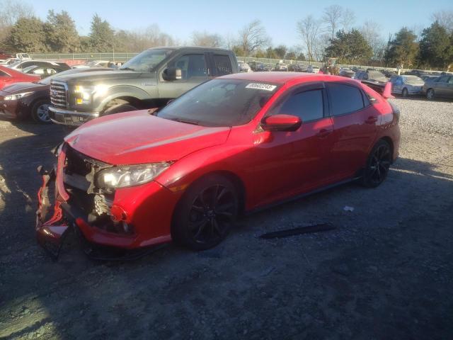 SHHFK7H44HU204624 - 2017 HONDA CIVIC SPORT 红色 照片 1