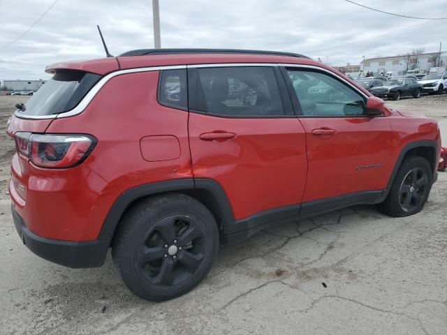 3C4NJCBB4JT287124 - 2018 JEEP COMPASS LATITUDE RED photo 3