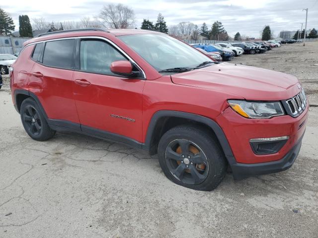 3C4NJCBB4JT287124 - 2018 JEEP COMPASS LATITUDE RED photo 4