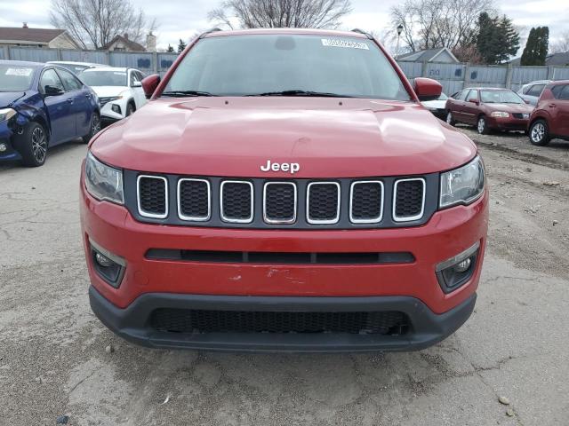 3C4NJCBB4JT287124 - 2018 JEEP COMPASS LATITUDE RED photo 5