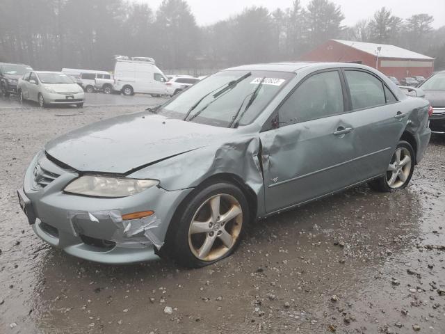 1YVHP80D655M48537 - 2005 MAZDA 6 S TEAL photo 1