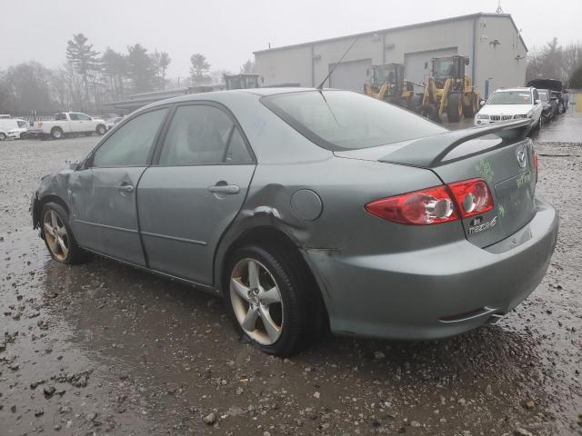 1YVHP80D655M48537 - 2005 MAZDA 6 S TEAL photo 2