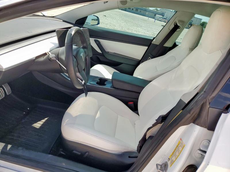 5YJ3E1EB9KF454993 - 2019 TESLA MODEL 3 Blanc photo 7