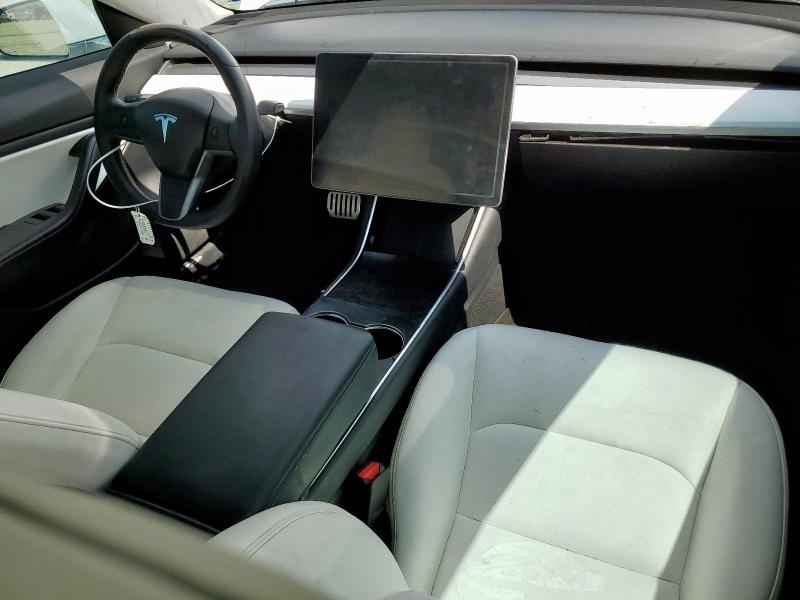 5YJ3E1EB9KF454993 - 2019 TESLA MODEL 3 Blanc photo 8