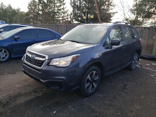 JF2SJABC4JH464495 - 2018 SUBARU FORESTER 2.5I BLUE photo 1