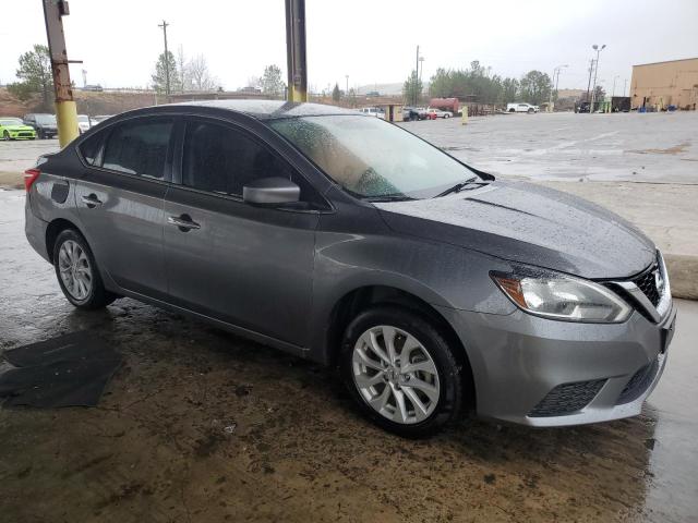 3N1AB7AP6KY429853 - 2019 NISSAN SENTRA S GRAY photo 4