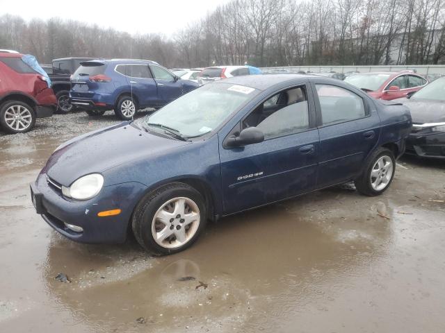 1B3ES46CXYD750441 - 2000 DODGE NEON BASE BLUE photo 1