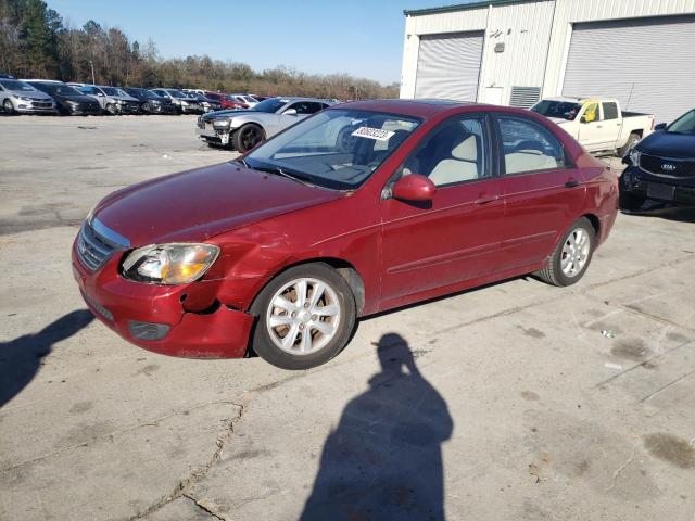 KNAFE221095648576 - 2009 KIA SPECTRA EX RED photo 1