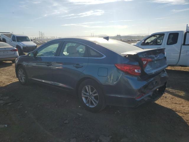 5NPE24AF9HH587534 - 2017 HYUNDAI SONATA SE BLUE photo 2