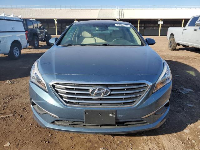 5NPE24AF9HH587534 - 2017 HYUNDAI SONATA SE BLUE photo 5