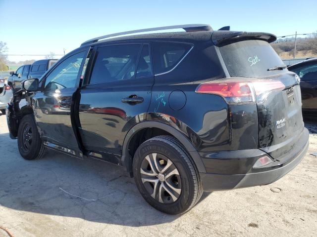 2T3ZFREV3JW486251 - 2018 TOYOTA RAV4 LE BLACK photo 2